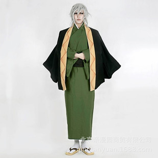 现货 文豪野犬福泽谕吉cos服漫展万圣节派对和服cosplay服装