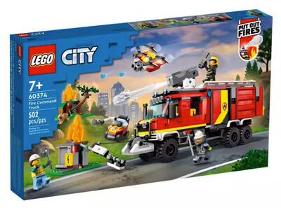 指挥车礼物消防指挥车LEGO/乐高
