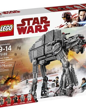 2017款乐高LEGO 星战大战系列 75189 重型突击步行机甲