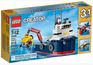2016中性欧洲新款乐高LEGO 31045 海上探测者号 创意百变系列