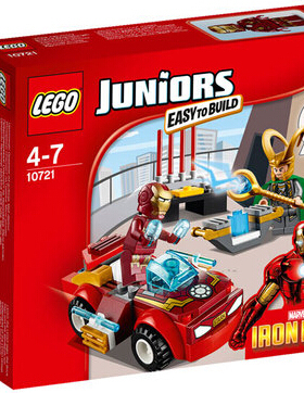 2016新款 乐高LEGO 超级英雄10721钢铁侠VS洛基