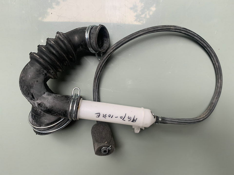 适用小天鹅美的滚筒MG80-1431WGXD洗衣机波纹管烟斗管排水泵软管