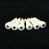 aosen ox bone ebony acoustic guitar string pins, string cones, string posts, acoustic guitar string fixing pins, string fixing pins, guitar studs thumbnail 5