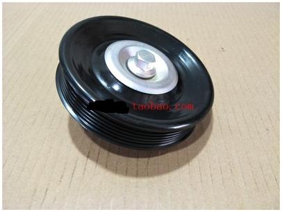 江铃陆风X8 风扇皮带轮 涨紧轮 发动机皮带轮惰轮 VM柴油2.0T原厂