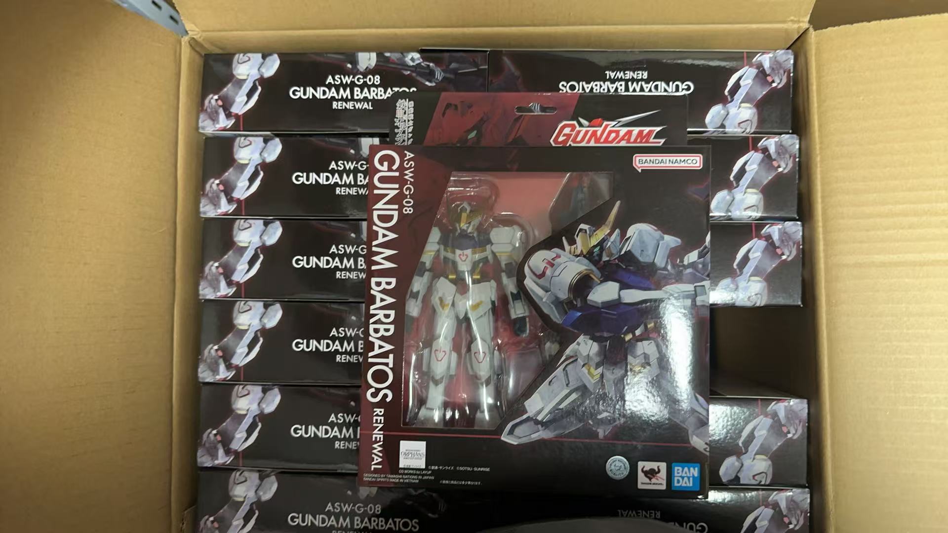 万代正品+Gundam+Universe+GU++高达+巴巴托斯+2.0+新版+