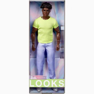 珍藏版时尚达人Barbie芭比娃娃玩具Barbie Looks Doll2023礼物