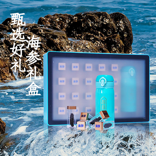 100g礼盒装底播大连海参海鲜