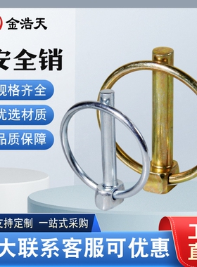 安全销 锁销插销 O型销快卸销弹簧销定位销保险销农机环形销包邮