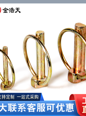 安全销保险销 锁销插销O型销快卸销弹簧销定位销农机环形销4.5-12