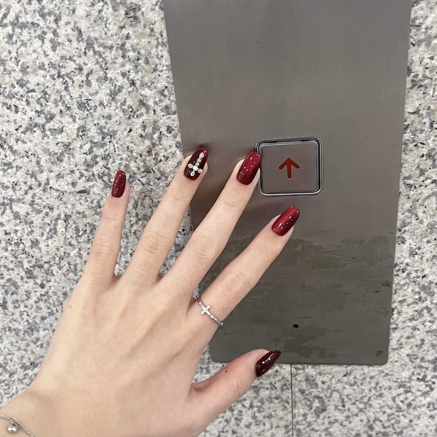 金金酱手工穿戴甲*鸽血红,彩妆/香水/美妆工具,穿戴甲/甲片,淘宝优惠券,粉丝福利购,淘宝优惠卷