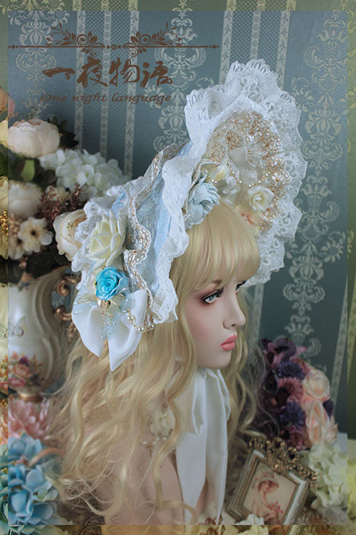 原创一夜物语正品lolita头饰茶会bnt洛丽塔波奈特宫廷bb帽定做|msdalam kategori mod main/animasi/Zhou Bian/cos/permainan papan, 二次元洛丽塔, 洛丽塔配饰 - dari Buy2taobao.com untuk memberikan perkhidmatan ejen Taobao profesional membeli