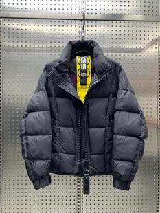 98111冬季 高级感痞帅立领龟背设计设计师潮牌拉链加厚羽绒服 新款