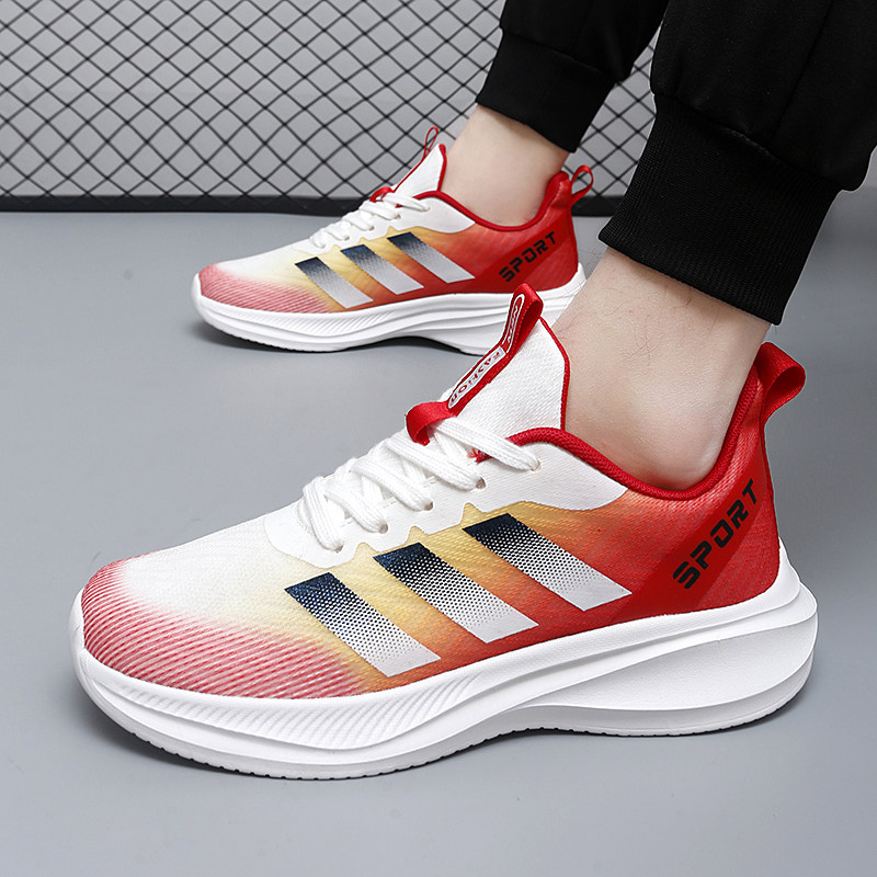 2026新款网面透气跑步鞋男女款36-45码减震耐磨轻便休闲运动鞋