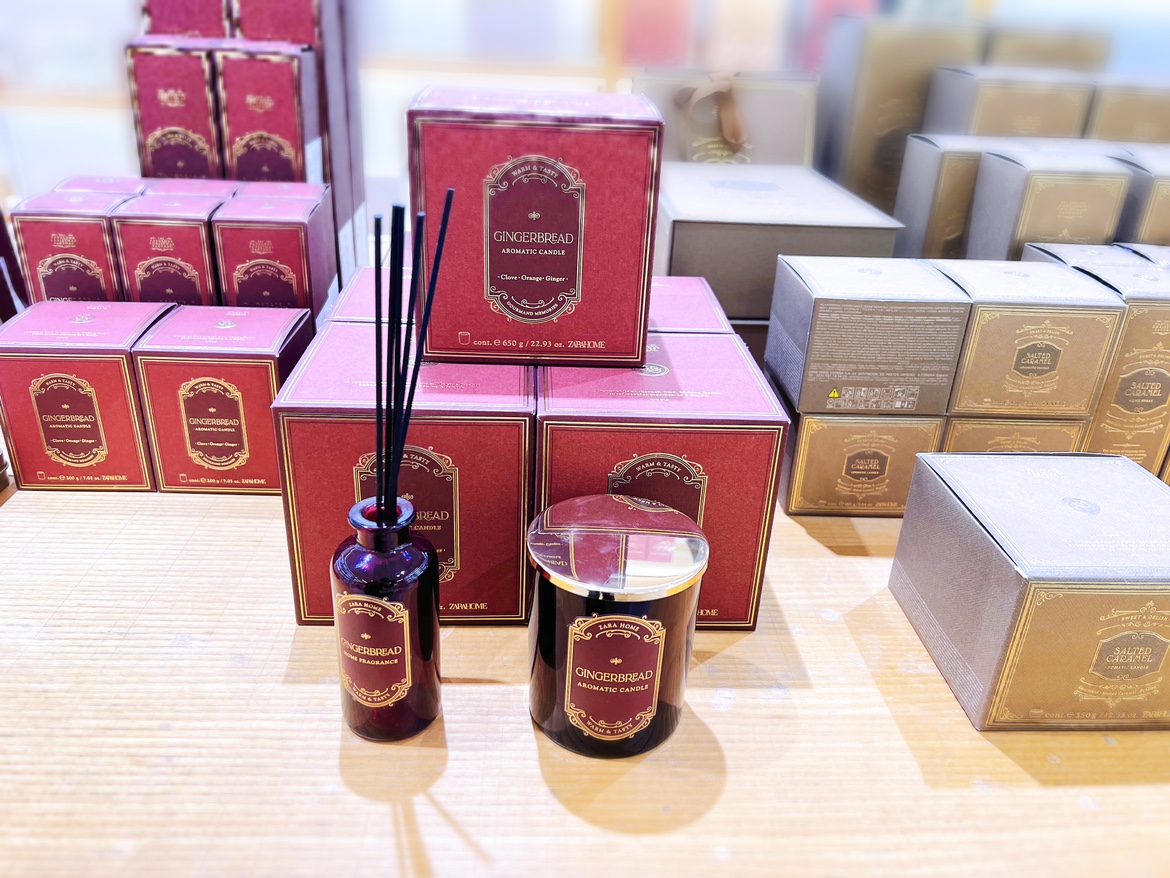 圣诞姜饼香薰气氛爆棚zarahome