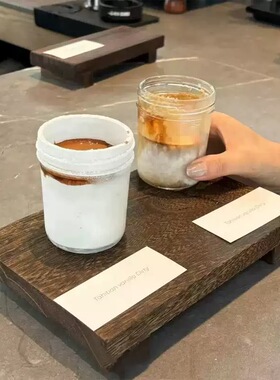 超低温dirty咖啡杯可冷冻玻璃杯外带咖啡杯拿铁随行杯-86度防漏