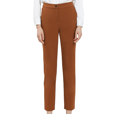 【专柜同款】RIME女士裤子简约弹力小直筒新款修身显瘦气质休闲