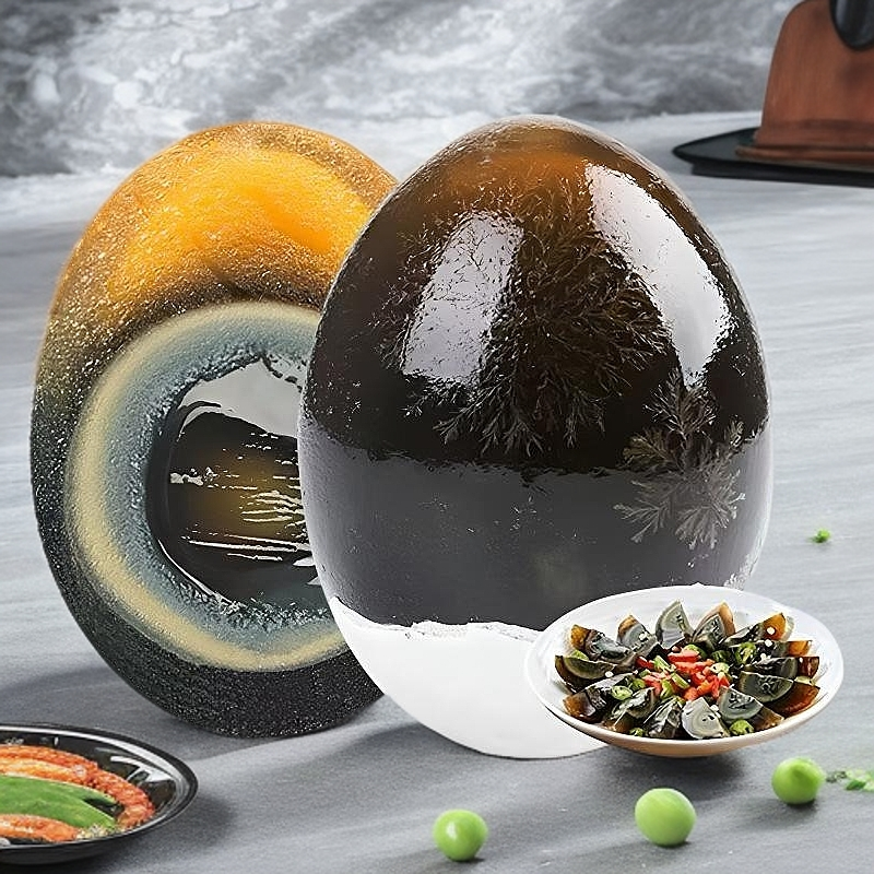 江西特产温汤佬松花皮蛋宜春皮蛋