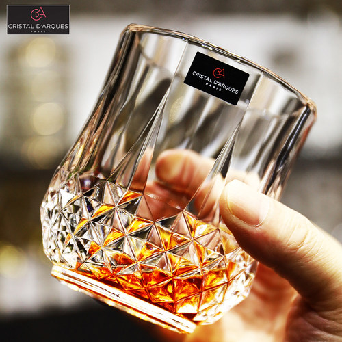 法国进口CDA水晶玻璃创意啤酒杯果汁杯威士忌酒杯洋酒杯水杯 茶杯