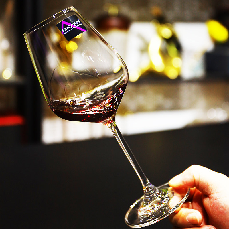 泰国进口lucaris无铅水晶玻璃红酒杯高脚红葡萄酒杯勃艮第轻奢