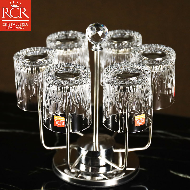 意大利进口威士忌杯高级感洋酒杯子水晶玻璃啤酒杯水杯茶杯套装