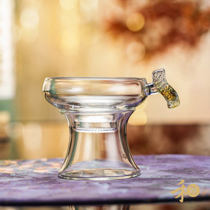 禾器云宁滤网高硼硅玻璃激光打孔茶漏滤茶器迷翠家用茶具茶水过滤,餐饮具,茶滤,淘宝优惠券,粉丝福利购,淘宝优惠卷