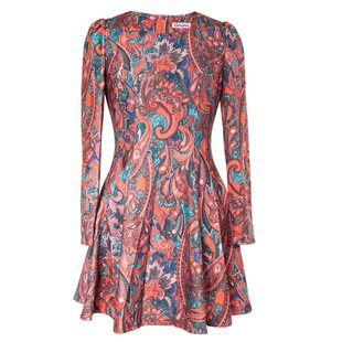 非质量问题no退no换 连衣裙 国内线下专柜代购 古源古香圆领长袖