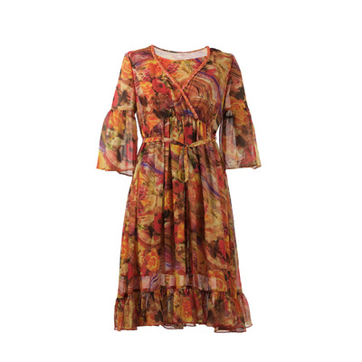 线下古源专柜代购两件套连衣裙