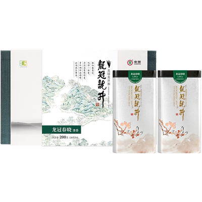 春晓清香龙井纯茶礼盒鲜醇爽口