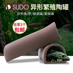 首藤陶罐熊猫异型鼠鱼躲避屋 890 虾屋 893 894 繁殖S 日本SUDO