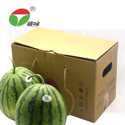 【桃咏】上海本地南汇8424西瓜2个装 单果6-7斤新鲜水果