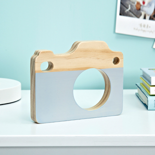 桌面摆件实木玄关摆设家居好物售楼处儿童房ins风软装布置装饰品