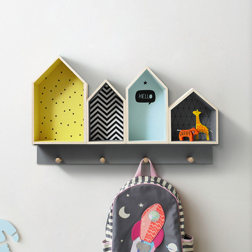 小房子置物架搁板，家居收纳好物