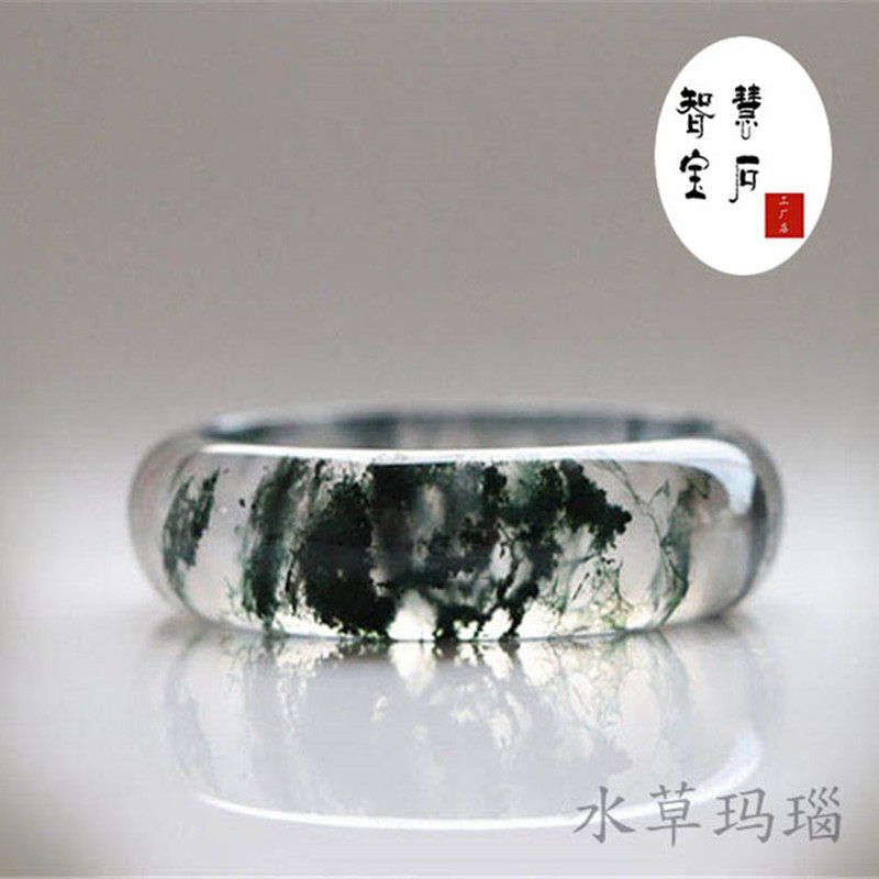 Agate bracelet Aquatic herb Agate bracelet India natural Green Crystal Aquatic herb Bracelet Female models Studioin the Accessories/Fashion Jewelry, Bracelet  category - from Buy2taobao.com to provide professional Taobao agent buy service