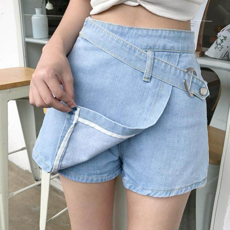 Short denim skirt for women's high waisat pants skirts 2020|ruв категории Женская одежда, юбка - от Buy2taobao.com для оказания профессиональной услуги покупки агента Taobao