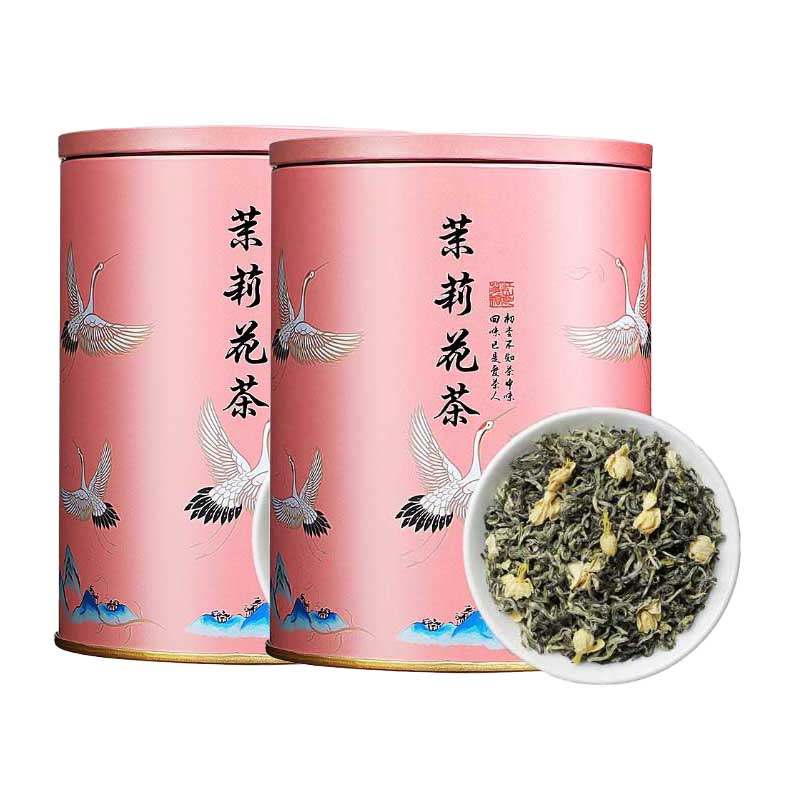 一份一罐试喝装茉莉花茶叶新茶浓香型花草茶绿茶高山散装罐装礼盒