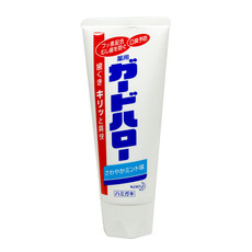 日本原装进口Kao花王酵素防蛀成人除口臭药用美白牙膏165g大白