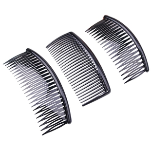 DIY发梳插梳刘海梳碎发整理发夹后脑勺盘发女夹子压发卡发饰配件