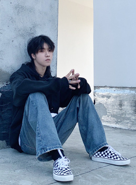 adererror设计感卫衣黑色2019秋冬新款男女明星同款潮人ins风