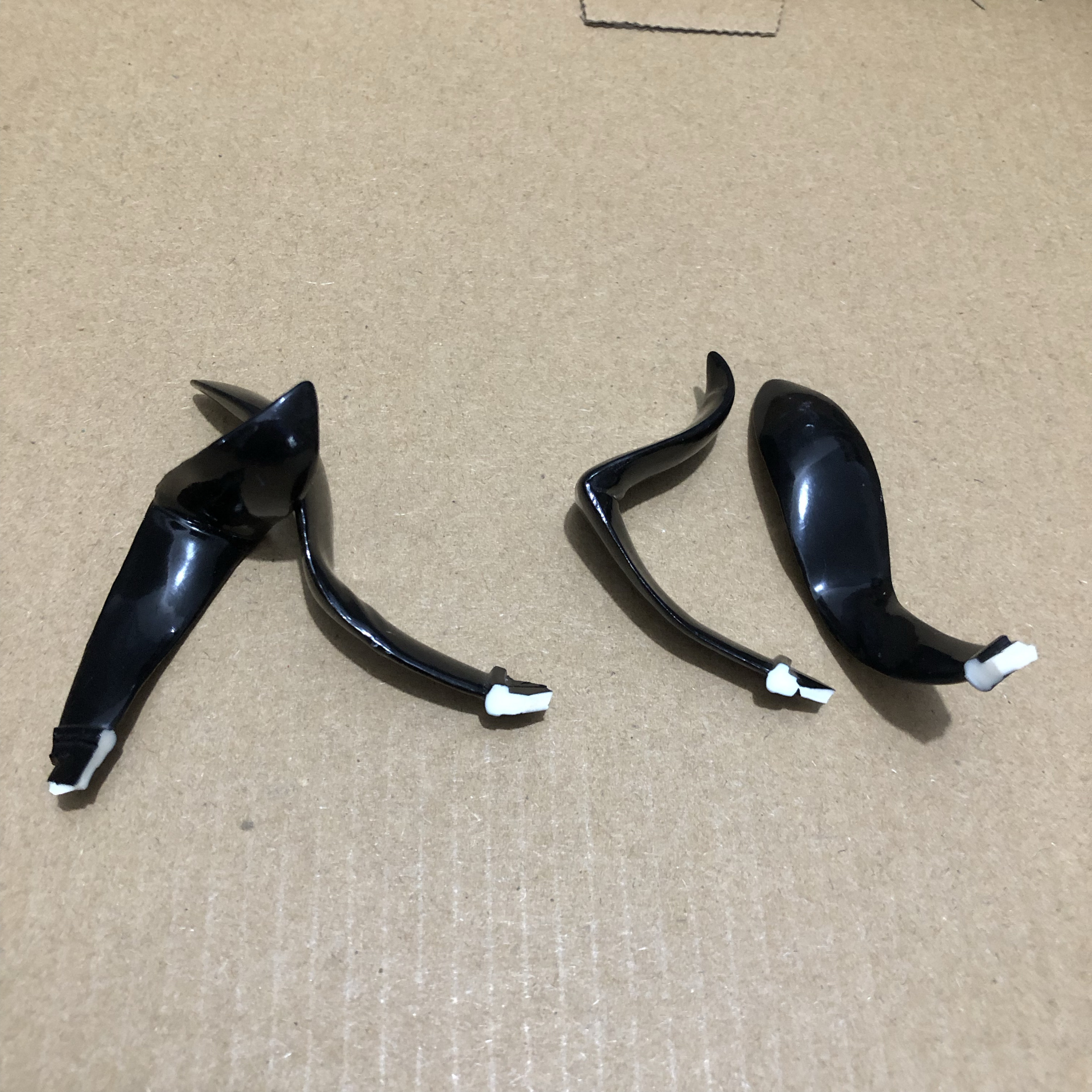 5元1双正版散货废品零件部分1/5 1/4可用兔女朗手办兔耳朵配件