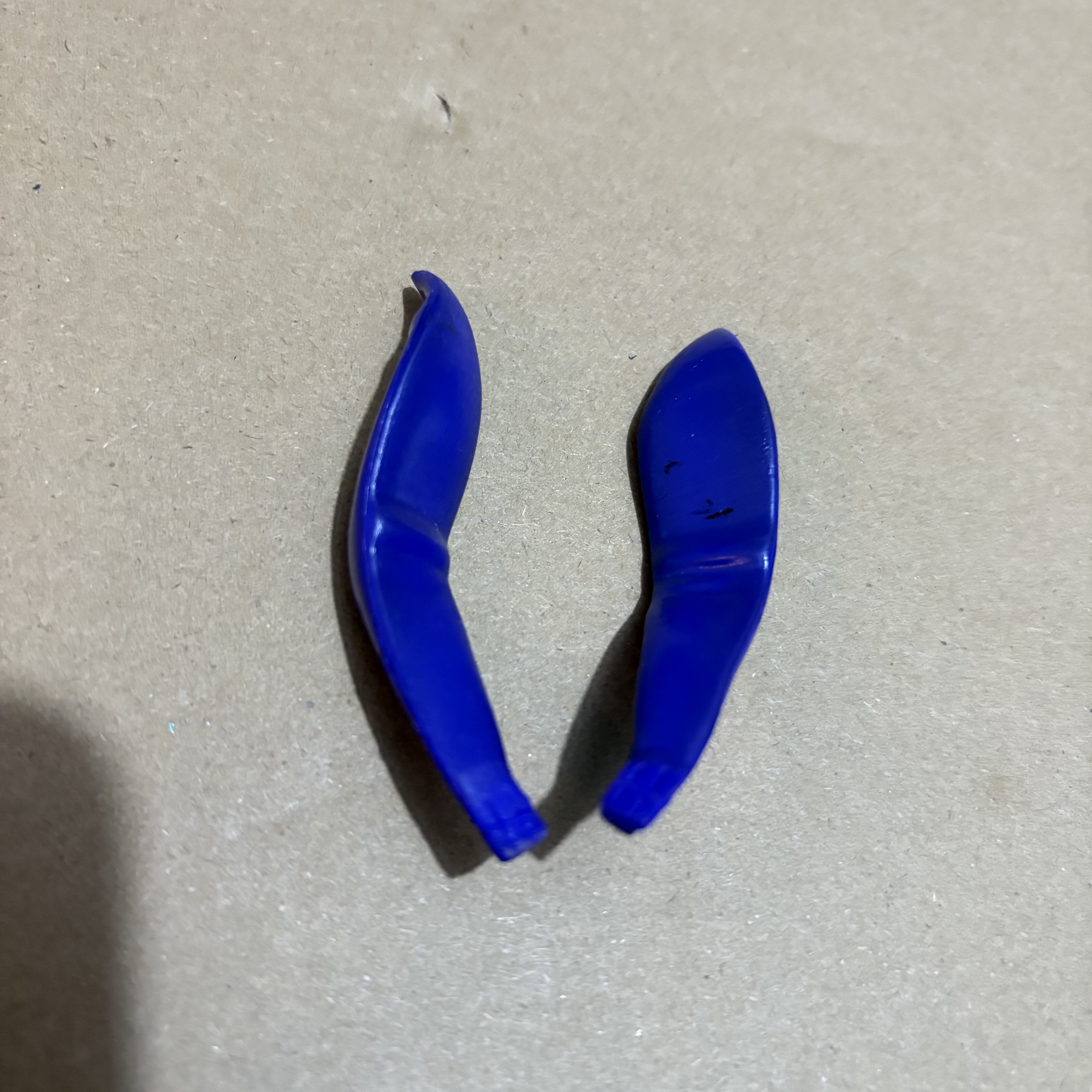 5.9 1对国版手办散货1/4美月兔女朗耳朵大瑕疵配件手办魔改材料