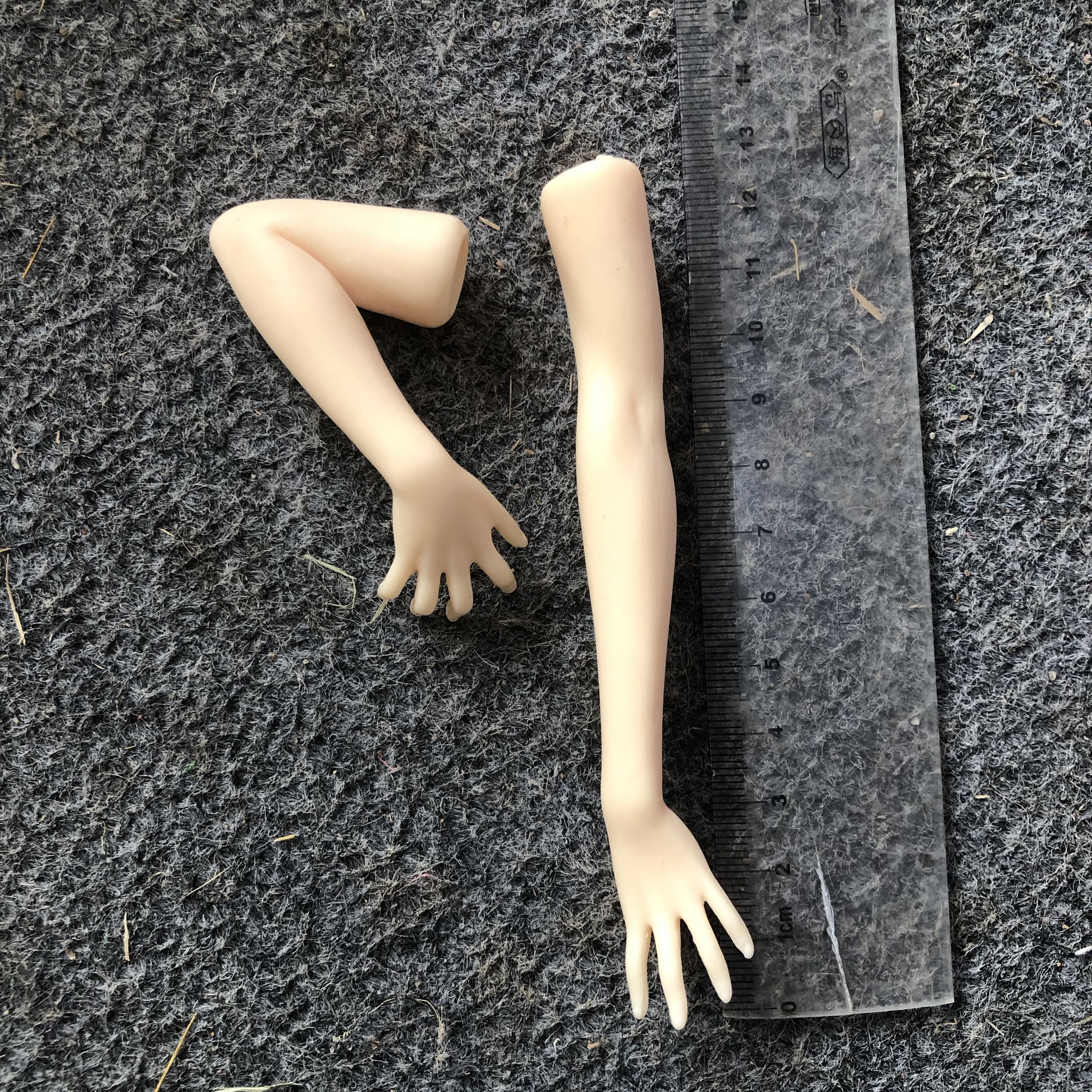 手办散货手部配件白模犬童茜手部件1/5 1/4部分可用手办魔改材料