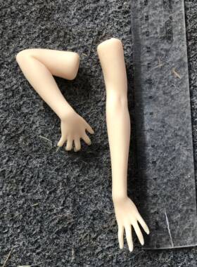 手办散货手部配件白模犬童茜手部件1/5 1/4部分可用手办魔改材料