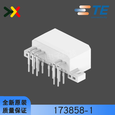 TE连接器173858-1针座12P3.5MM