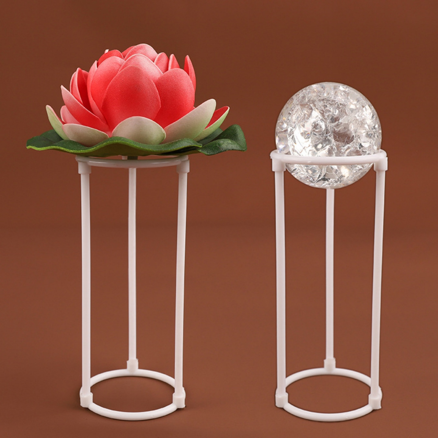 造雾器挡水架假山流水工艺品水族鱼缸空气雾化加湿器水晶球配件