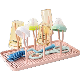 婴儿奶瓶沥水架晾干架水杯倒挂沥水奶瓶架奶瓶刷晾晒沥干架置物架