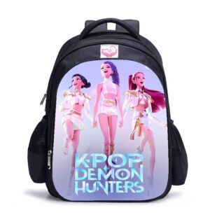 K-POP猎魔女团背包儿童书包 K-Pop: Demon Hunters大容量双肩
