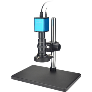 高品GP-410H/420H自动对焦电子显微镜专业景深合成1200万像素相机500万高清视频工业CCD数码放大检测鉴定测量
