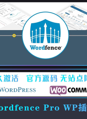 Wordfence Pro 汉化中文版 WordPress防火墙安全防护插件 WP插件