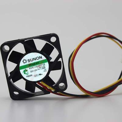 SUNON/建准 4010风扇40*40*10 12V 1.8W KDE1204PFVX 交换机用3线