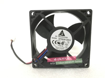 原装台达 EFB0812EH-ROO 8025 12V 0.42A 8CM 测速大风量机箱风扇